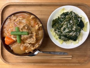 本日のお昼ご飯とおやつ(8/24)