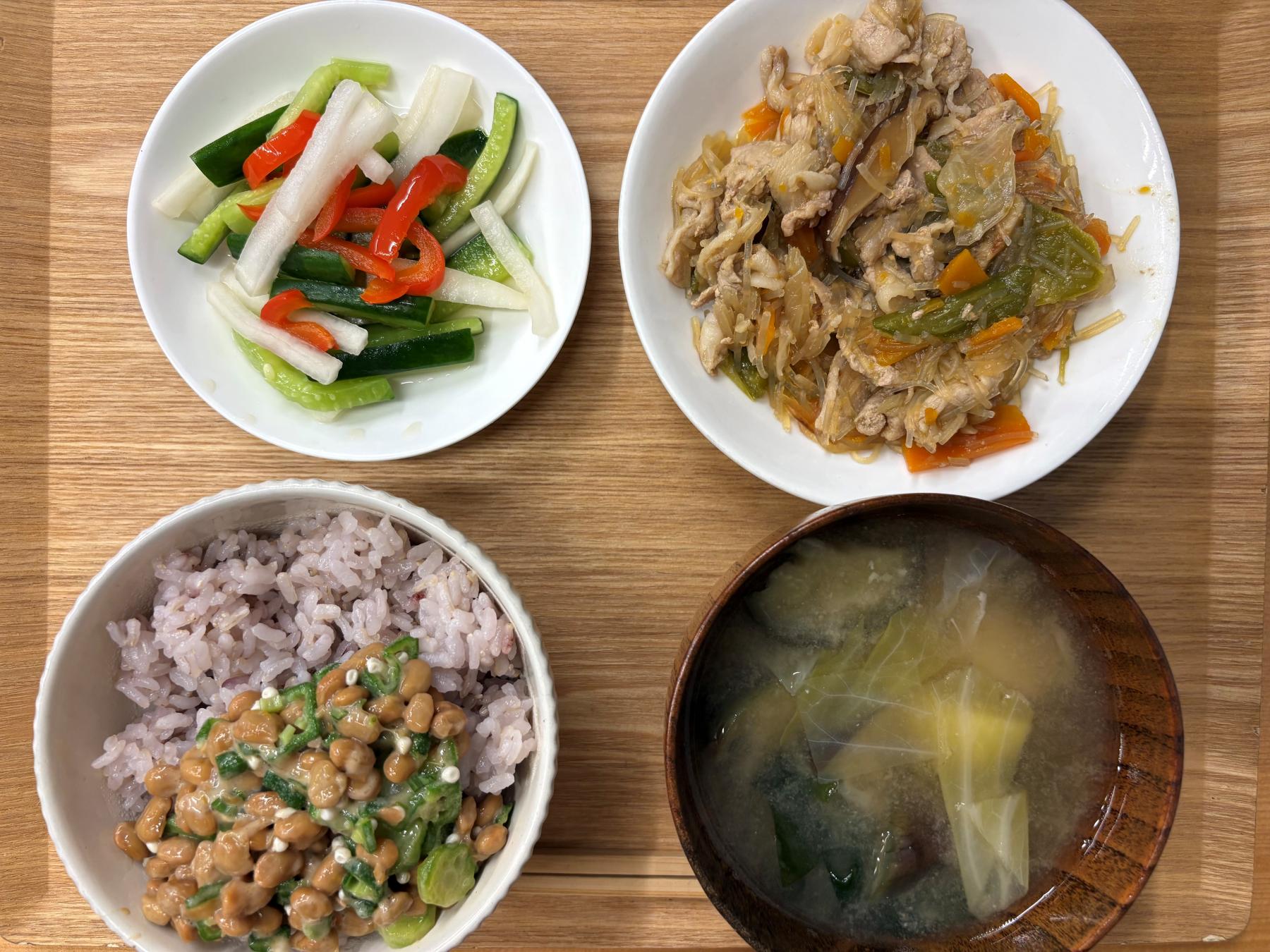 本日のお昼ご飯とおやつ(8/26)