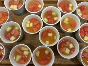 本日のお昼ご飯とおやつ(8/28)