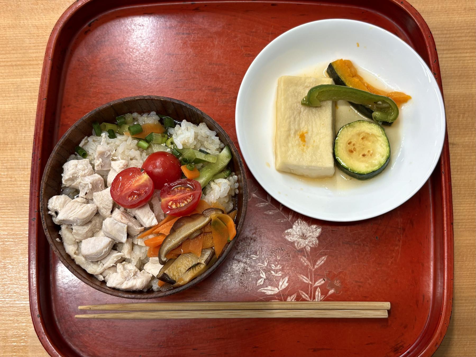 本日のお昼ご飯とおやつ(9/1)
