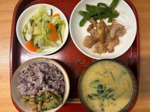 本日のお昼ご飯とおやつ(10/14)