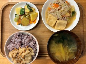 本日のお昼ご飯とおやつ(10/27)